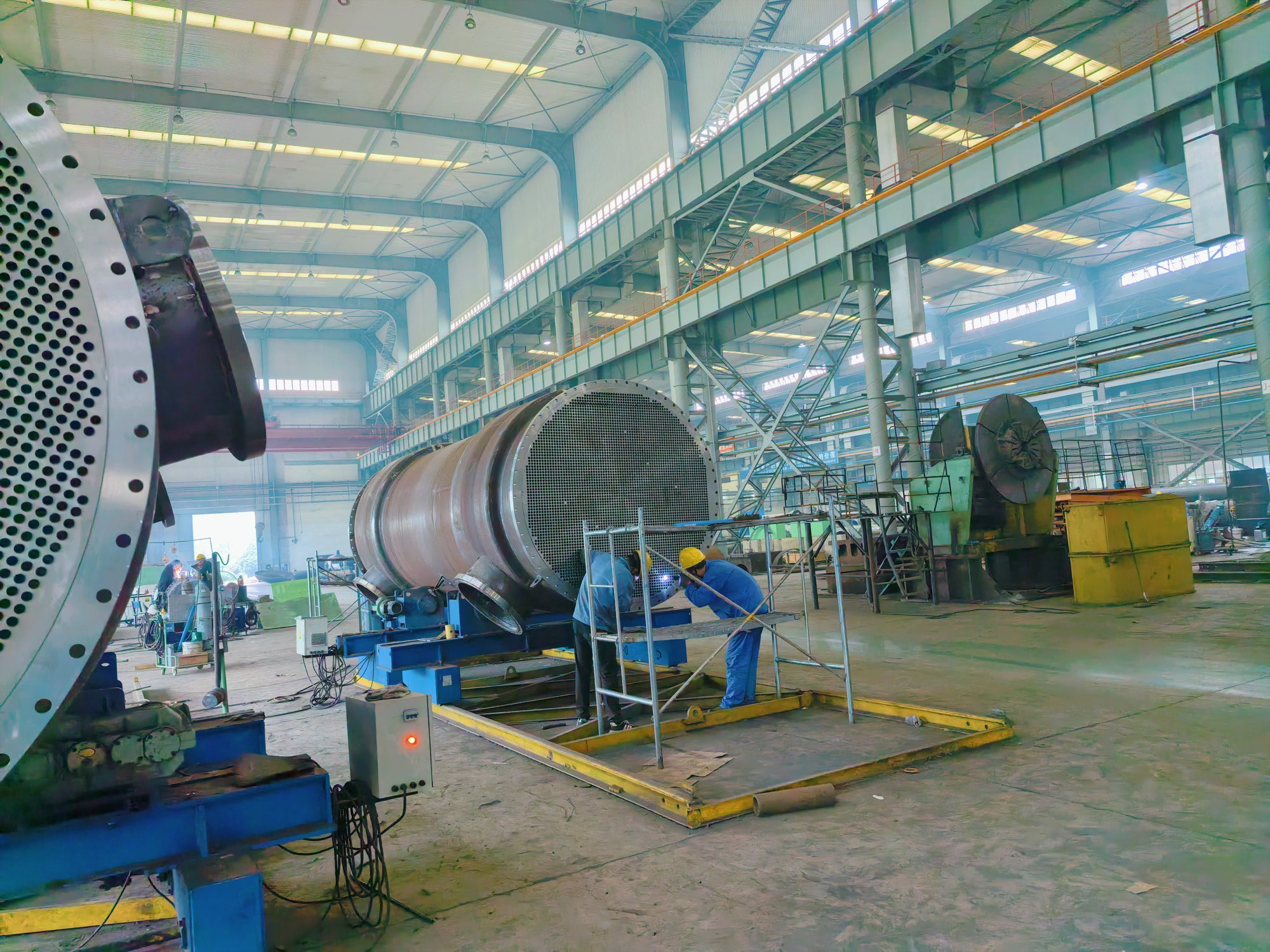 Titanium tube-end expanding and welding, Shenyang Dongguan (6)